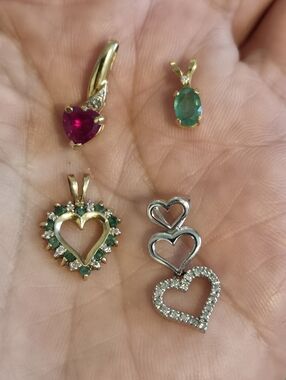 14k & 10K Gold Pendants